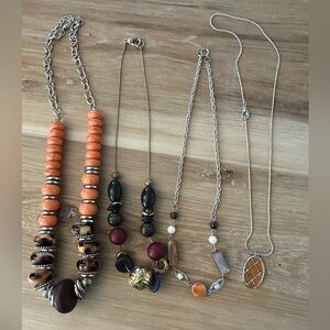 Bundle  Fall Necklaces (4)